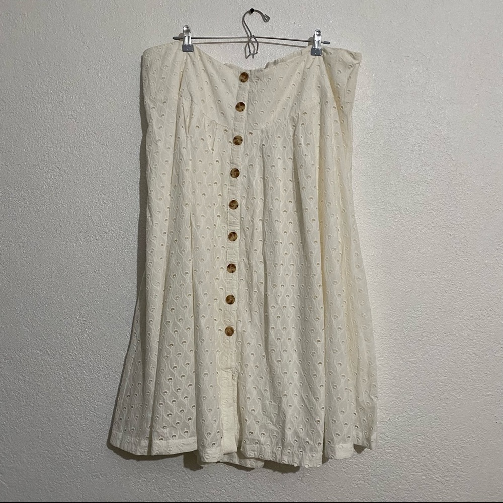 Anthropologie Mauve Skirt